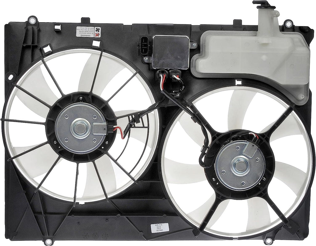 Dorman 620-574 Engine Cooling Fan Assembly Compatible with Select Toyota Models , Black