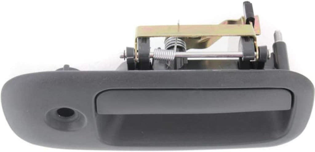 for Chevy Express 3500 Exterior Door Handle Front Passenger Side Textured Gray 1996-2002 | with Key Hole | Trim: Base/Ls | GM1311145 | 15167640