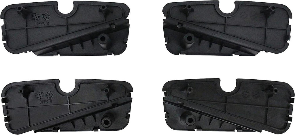 Westin 28-51003 R5 LED Light Kit Black Includes 4 End Caps with Integrated LED Lights and Wiring Harness