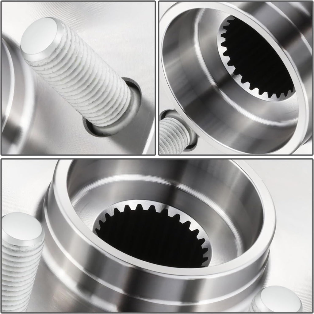 DNA MOTORING Front Wheel Bearing Hub Assembly W/C-Clip, Axle Nut Compatible with 03-08 Vibe / 00-05 Celica / 03-18 Corolla / 03-14 Matrix, OEM-WHA-0228