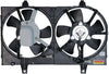 620360 Replacement Radiator/Condenser Cooling Fan Assembly for Select Nissan Vehicles , Black