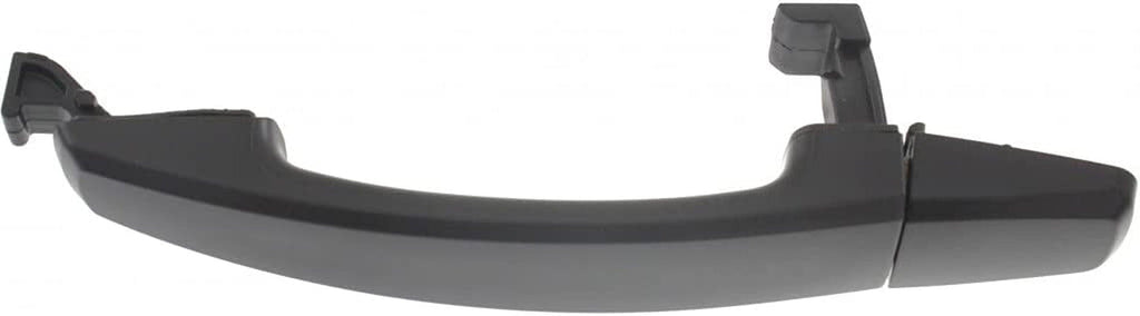 for Chevy Aveo Exterior Door Handle Rear Driver or Passenger Side Smooth Black 2007-2009 | Trim: LS/LT | GM1520140 | 96468254