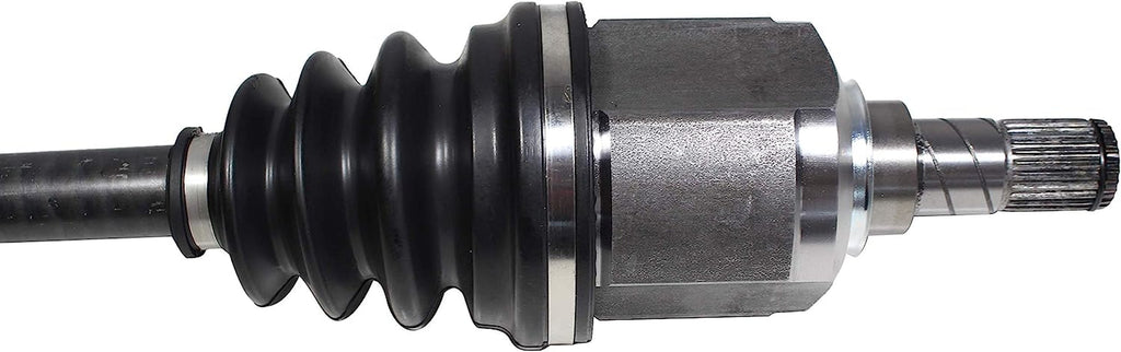 NCV53911 CV Axle Shaft Assembly - Left Front (Driver Side), Black & Silver