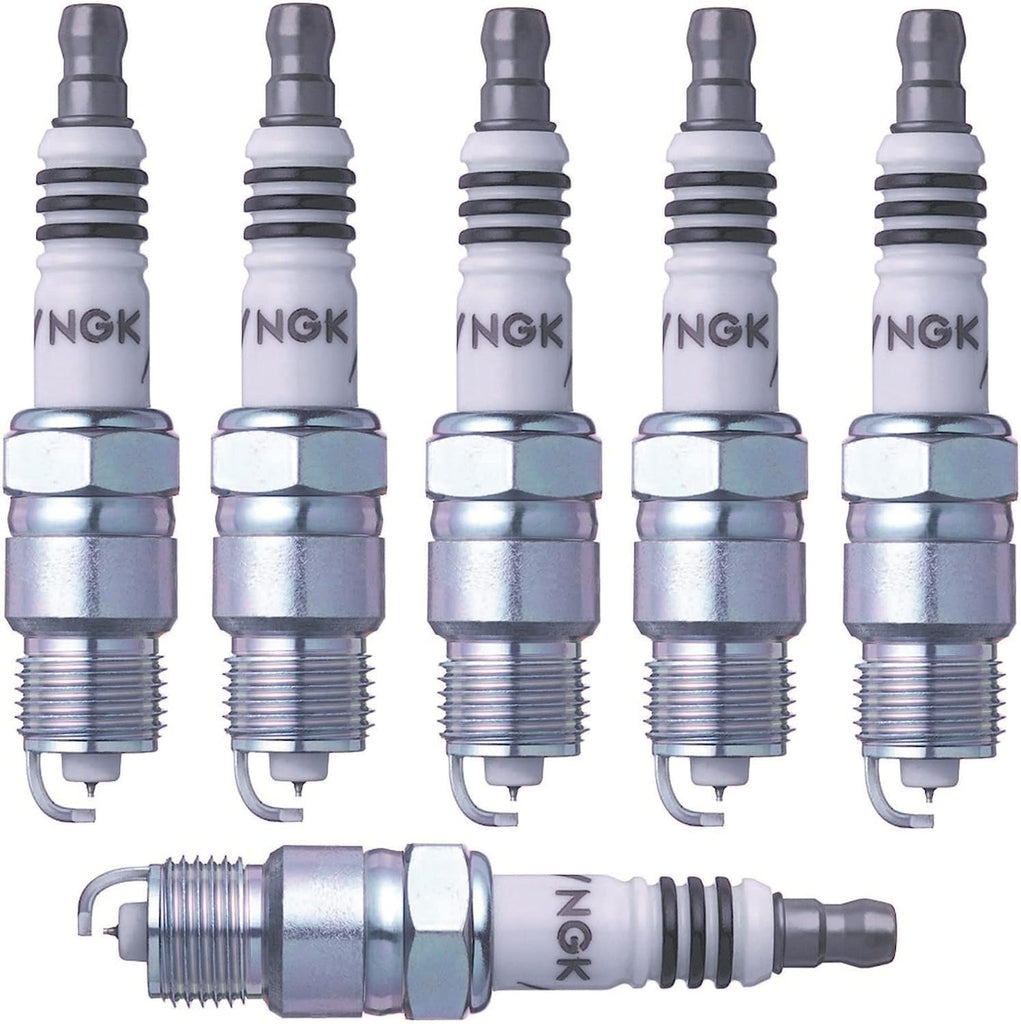 NGK Iridium IX Nickel Set of 6 Spark Plugs for Buick Cadillac Chevrolet GMC
