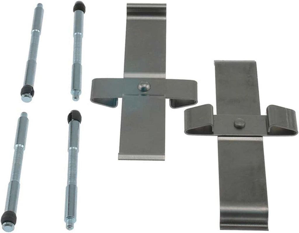 Gold 18K1960X Front Disc Brake Caliper Hardware Kit with Clips and Pins