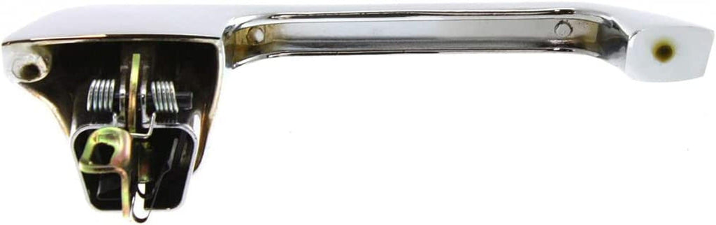 for Chevy K10 Exterior Door Handle Front or Rear Driver Side Chrome 1978-1986 | with Key Hole | Trim: Custom Deluxe/Scottsdale/Cheyenne | GM1310104 | 6272581