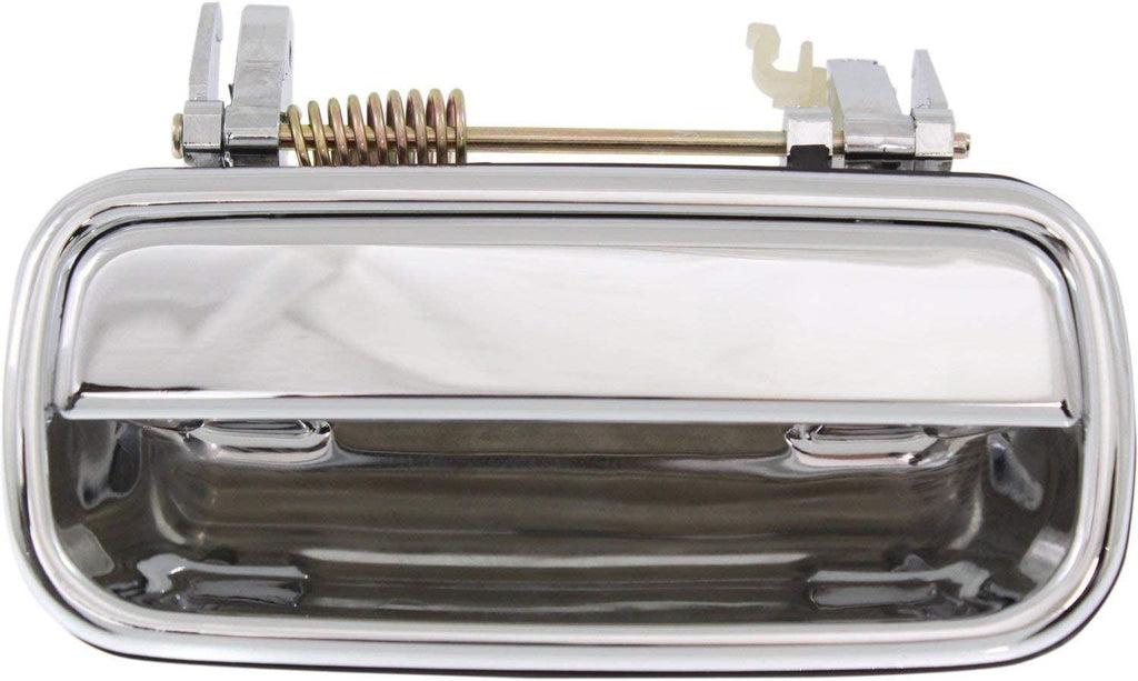 Front and Rear Exterior Door Handle Set of 4 Compatible with 2001-2004 Toyota Tacoma Chrome Driver and Passenger Side