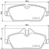 Brembo Front Disc Brake Pad Set for BMW (P06091)