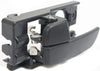 Interior Door Handle Compatible with 2006-2011 Hyundai Accent Front, Driver Side Black