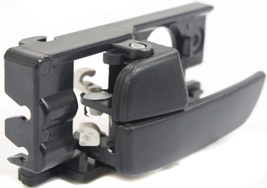 Interior Door Handle Compatible with 2006-2011 Hyundai Accent Front, Driver Side Black