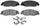 ADVICS AD1332 Disc Brake Pad Set