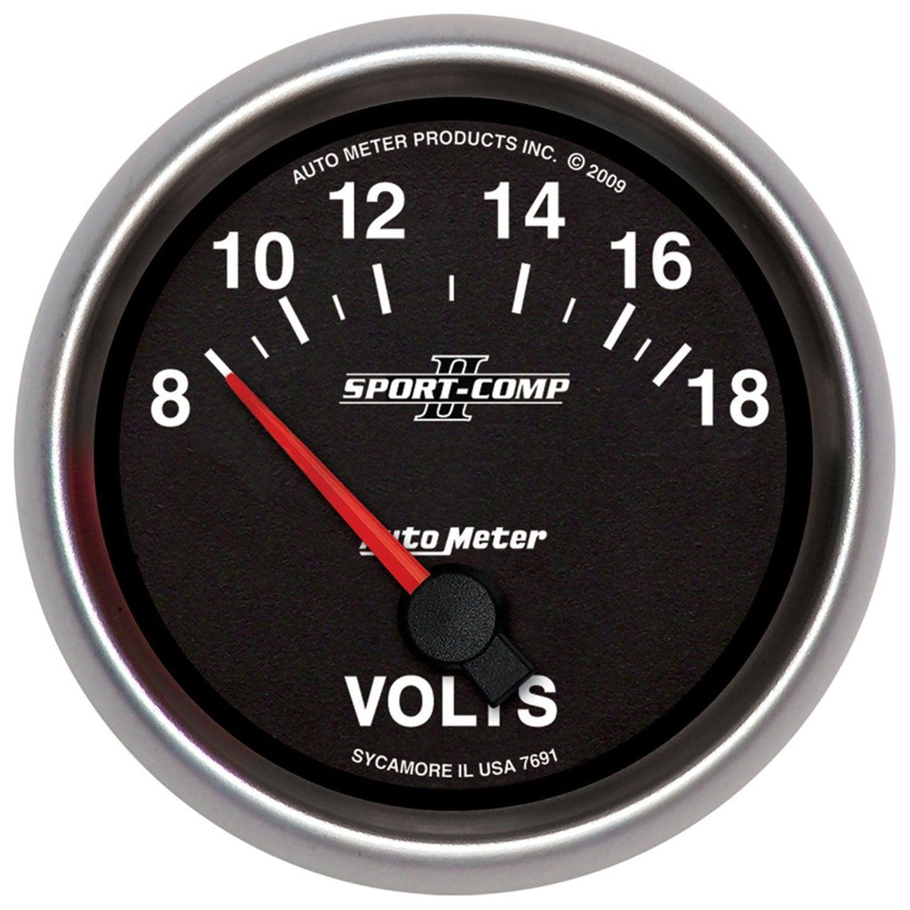 2-5/8 in. VOLTMETER 8-18V SPORT-COMP II - greatparts