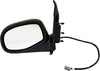 Dorman 955-324 Driver Side Power Door Mirror - Folding Compatible with Select Ford Models, Black