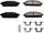 (Z23-691) Z23 Evolution Sport Brake Pads, Front