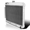 3 Core/Row Light Aluminum Performance Cooling Racing Radiator Compatible with Jeep Cj Series 1972-1986
