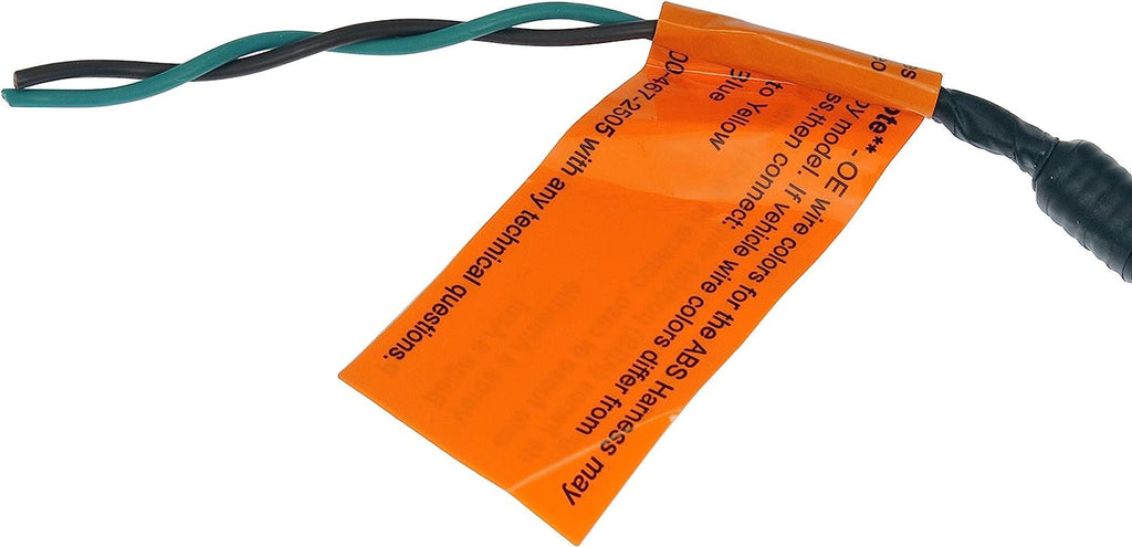 Dorman 970-041 Front Passenger Side ABS Wheel Speed Sensor Wiring Harness Compatible with Select Chevrolet Models