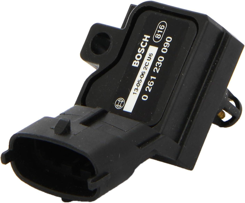 Automotive 0261230090 Original Equipment Boost Pressure/Manifold Absolute Pressure (MAP) Sensor for Select Volvo: 06-07 C70, 04-10 S40, 02-09 S60, 99-06 S80, 05-07 V50, 01-07 V70, 03-07 XC70, 03-06 XC90