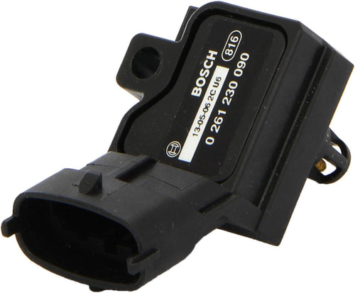 Automotive 0261230090 Original Equipment Boost Pressure/Manifold Absolute Pressure (MAP) Sensor for Select Volvo: 06-07 C70, 04-10 S40, 02-09 S60, 99-06 S80, 05-07 V50, 01-07 V70, 03-07 XC70, 03-06 XC90
