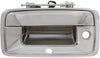 for GMC Sierra 1500 Tailgate Handle 2014 2015 | outside | W/Key Hole & Cam Hole | All Cab Types | Chrome | Plastic | 23448681