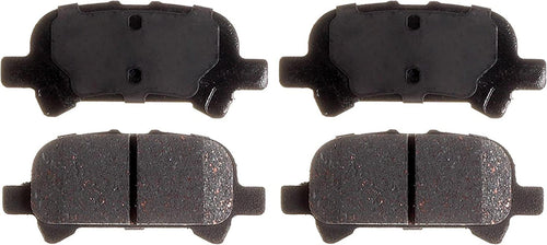 Gold 17D828CH Ceramic Rear Disc Brake Pad Set