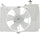 620790 Cooling Fan Assembly Compatible with 2000-2005 Toyota Echo , Black