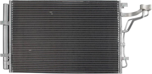 A/C Condenser Assembly Direct Fit for Kia Soul L4 2.0L 1.6L