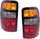 Tail Light Assembly Compatible with 2004-2006 Chevrolet Tahoe/Suburban 1500 Halogen Amber Clear & Red Lens with Black Trim Set of 2 Passenger and Driver Side