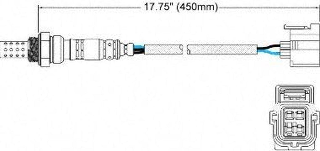 250-24253 4-Wire Oxygen Sensor