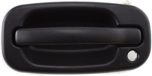 for Chevy Silverado 2500 HD Classic Exterior Door Handle Front Driver Side Textured Black 2007-2007 | with Key Hole | Trim: LS/LT/WT | GM1310129 | 15034985