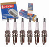 6 Pc DENSO Standard Spark Plugs Compatible with Honda Accord 3.0L V6 2003-2007