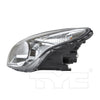 TYC Headlight Assembly for 10-12 Elantra 20-12124-90-9
