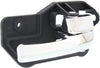 Interior Door Handle SET Compatible with 2000-2002 Lincoln LS Front and Rear, Driver and Passenger Side Chrome