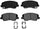 ADVICS AD1593 Disc Brake Pad Set