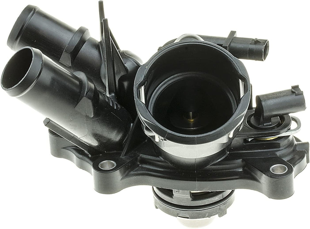 50072 Engine Coolant Thermostat with Water Outlet Housing for Select Mercedes Vehicles, 1 Pack
