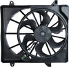 621940 Cooling Fan Assembly Compatible with 2008-2012 Jeep Liberty, Black
