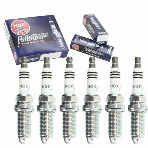 6 Pc NGK Iridium IX Spark Plugs Compatible with Toyota Avalon 3.5L V6 2005-2018
