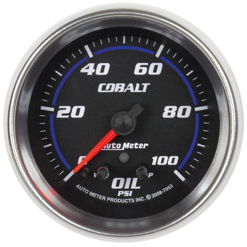 2-5/8 in. OIL PRESSURE 0-100 PSI COBALT - greatparts