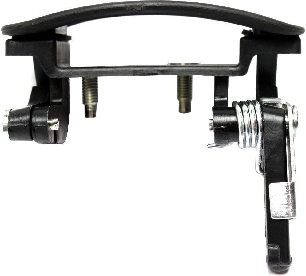 Front and Rear Exterior Door Handle Set of 4 Compatible with 1999-2002 Mercury Villager, Fits 1999-2002 Nissan Quest Primed Driver and Passenger Side