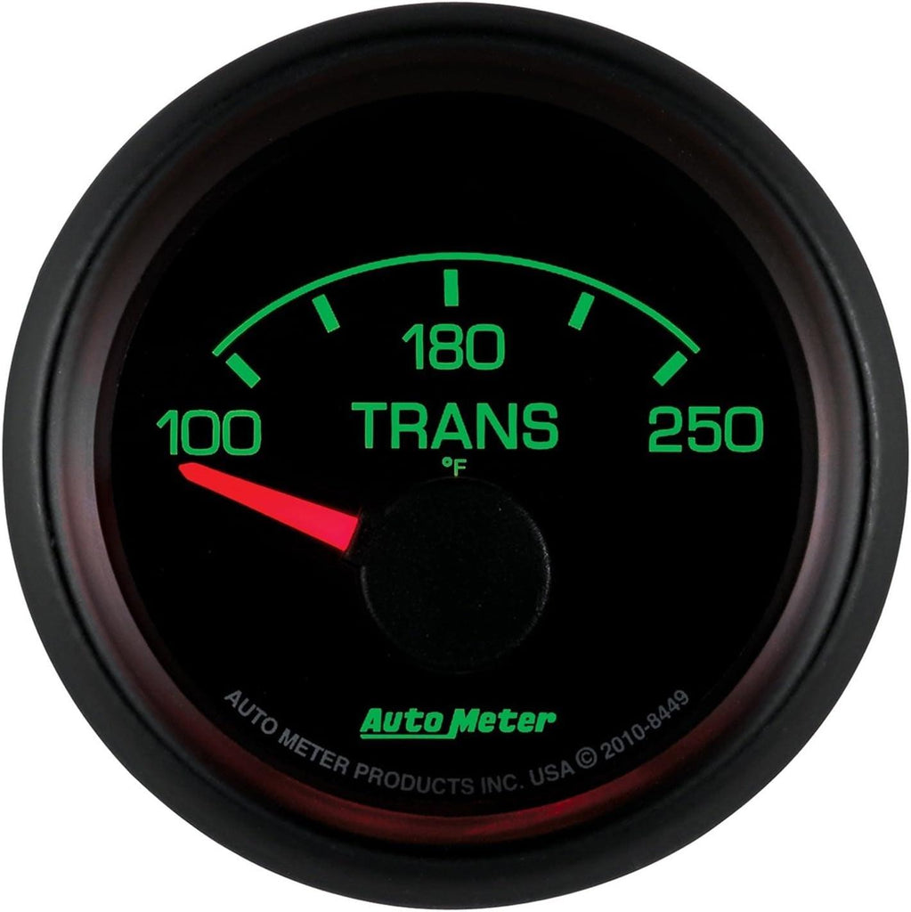 8449 Factory Match 2-1/16" 100-250 Degree Fahrenheit Transmission Temperature Gauge for Ford Racing