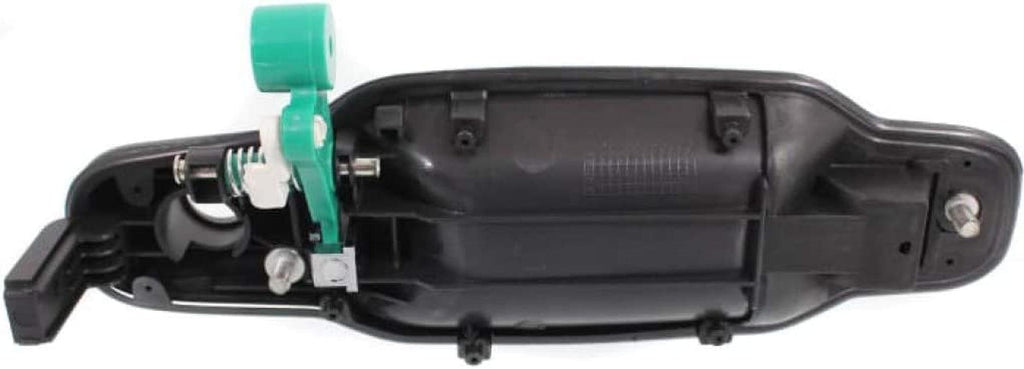 for Kia Sorento Exterior Door Handle Front, Driver Side Primed Bezel with Chrome Lever (2003-2009) | with Key Hole | Trim: EX | KI1310112 | 826503E021XX