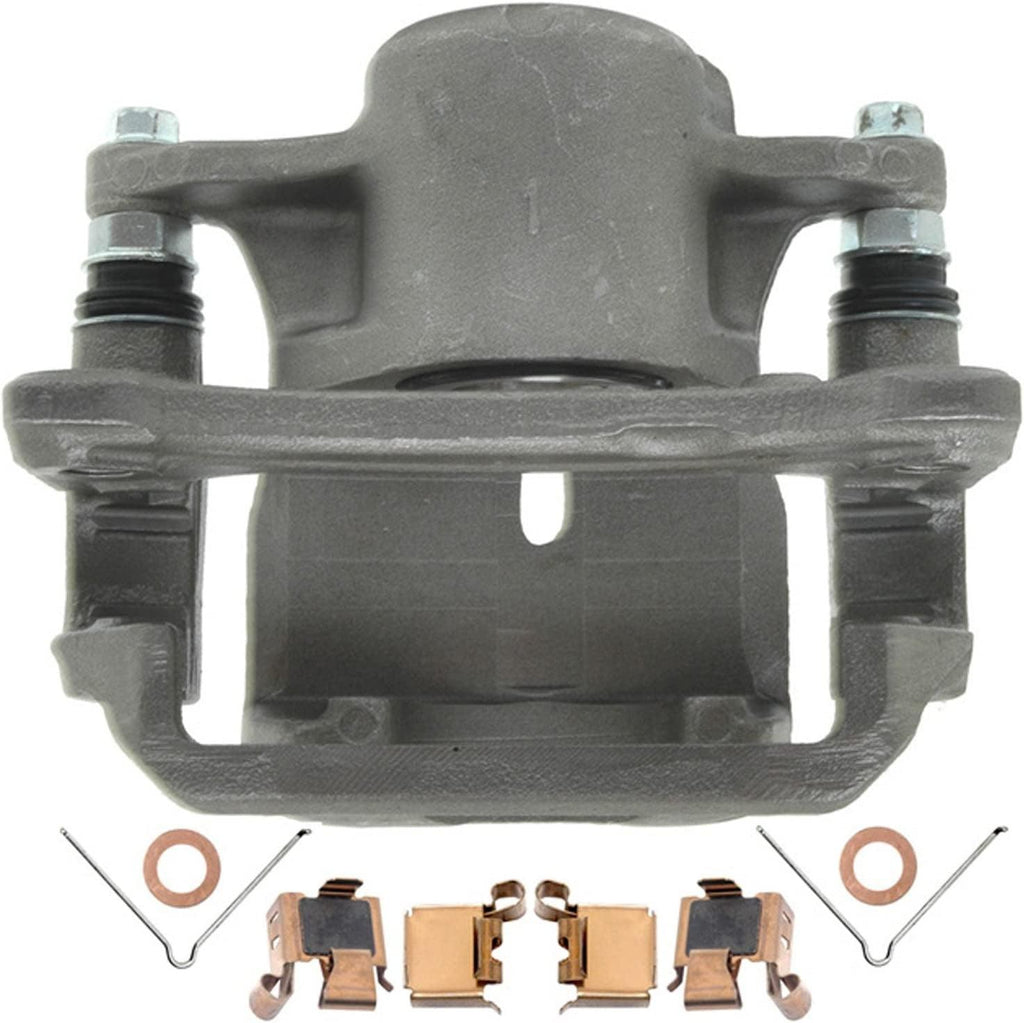 Gold 18FR1446 Rear Driver Side Disc Brake Caliper Assembly (Friction Ready Non-Coated), Remanufactured