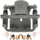 Gold 18FR1446 Rear Driver Side Disc Brake Caliper Assembly (Friction Ready Non-Coated), Remanufactured