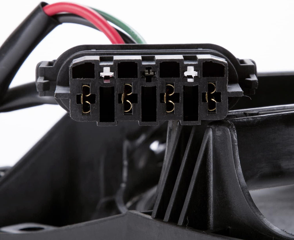 621400 Cooling Fan Assembly Compatible with 2006-2009 Ford Fusion, Black