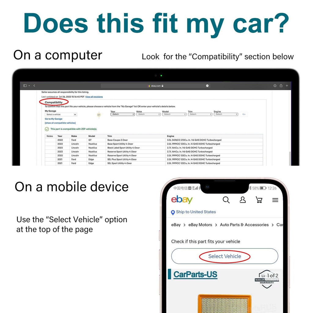 Engine Air Filter for FORD ESCAPE FOCUS TRANSIT 1.6L CONNECT MKC