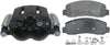 Gold 18R2535 Front Driver Side Disc Brake Caliper Assembly with Semi-Metallic Pads (Loaded Non-Coated), Remanufactured
