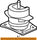 Genuine  50830-SJC-A01 Front Engine Mounting Rubber Assembly