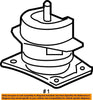 Genuine  50830-SJC-A01 Front Engine Mounting Rubber Assembly