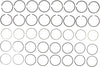 MAHLE 50076CP.040 Engine Piston Ring Set