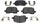 Raybestos Brake Pad Set BPIMGD741CH