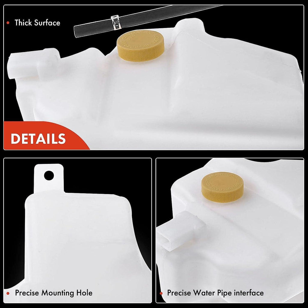A-Premium Engine Coolant Overflow Recovery Reservoir Tank [With Cap & Tubing] Compatible with Toyota Camry 1994 1995 1996, 4 Cyl 2.2L, Replace for # 603-401, 16470-03050, 16470-20020, 1640574240